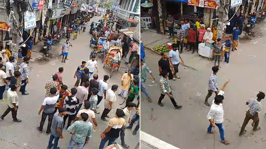 শাহজাদপুরে পরাজিত প্রার্থীর সমর্থকদের অস্ত্রের মহড়া