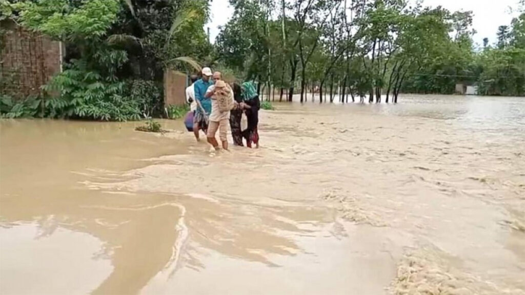 সিলেটে বন্যা পরিস্থিতির কিছুটা উন্নতি