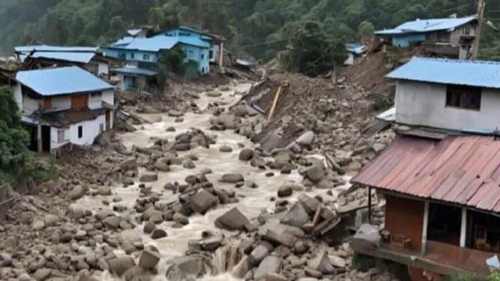 সিকিমে প্রবল বৃষ্টি, পাহাড় ধসে ৩ জন নিহত