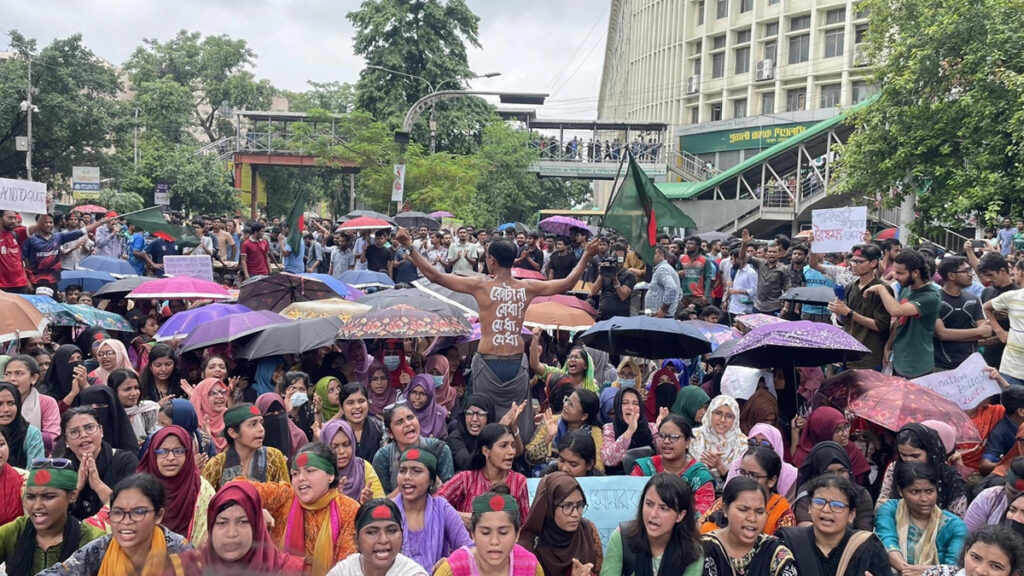 নতুন কর্মসূচি ঘোষণা করলো বৈষম্যবিরোধী ছাত্র আন্দোলন