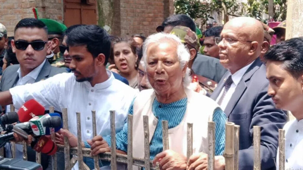 এটা আবু সাঈদের বাংলাদেশ, কোনো ভেদাভেদ নেই: প্রধান উপদেষ্টা