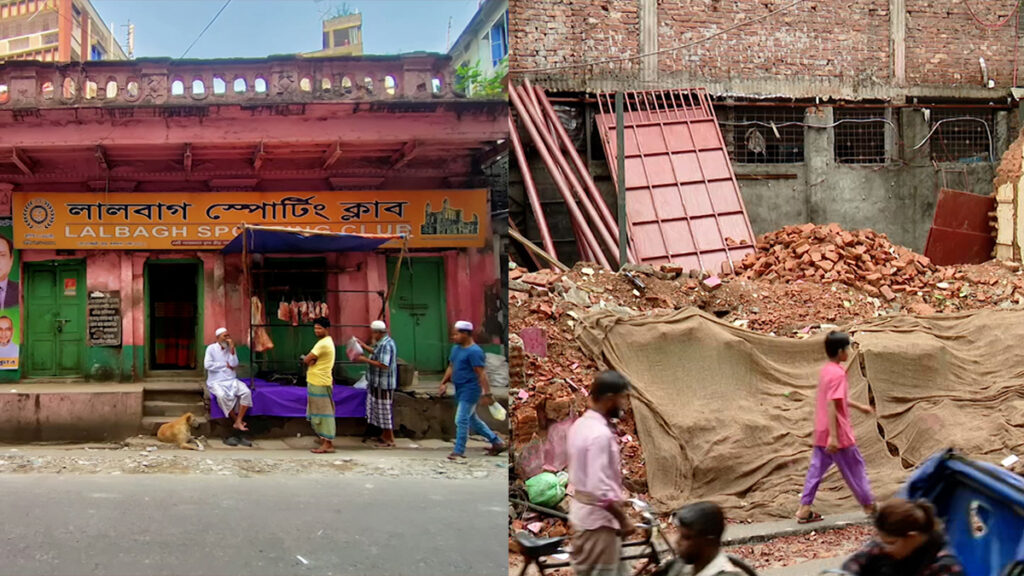 ভেঙে ফেলা হলো লালবাগ ক্লাবের পুরনো ভবন, নতুন ভবনে পাচ্ছে মাত্র ১১শ’ বর্গফুট জায়গা