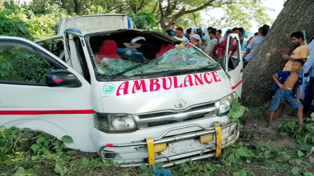 স্ত্রীর মরদেহ নিয়ে ফেরার পথে দুর্ঘটনায় মারা গেলেন স্বামীও